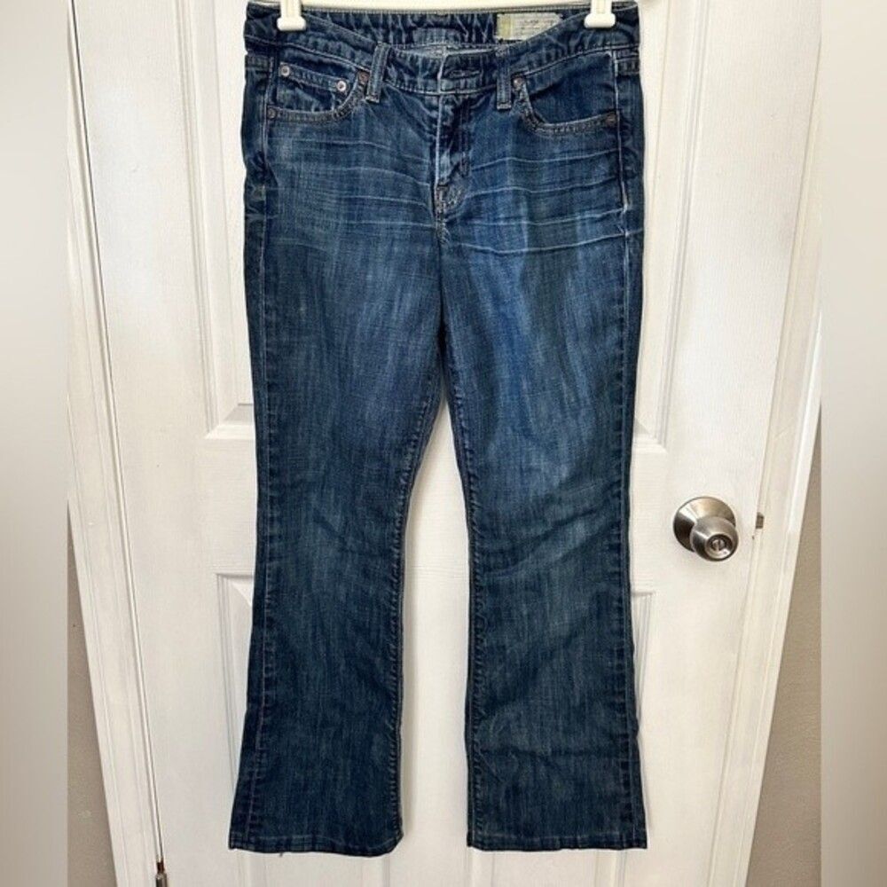 Gap Denim Flare Blue Jeans Size 8 Long